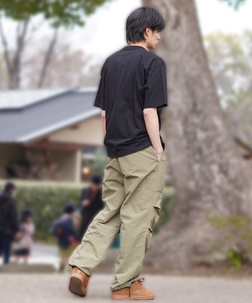 THRASHER(スラッシャー)の「【ZOZOTOWN限定】THRASHER/スラッシャー 半袖Tシャツ ルーズシルエット 刺繍デザイン THM-24SPSST08(Tシャツ/カットソー・メンズ・ブラック×ブルー/ホワイト×レッド/ブラック×レッド/ホワイト×イエロー・M/L/XL)」の11枚目の写真