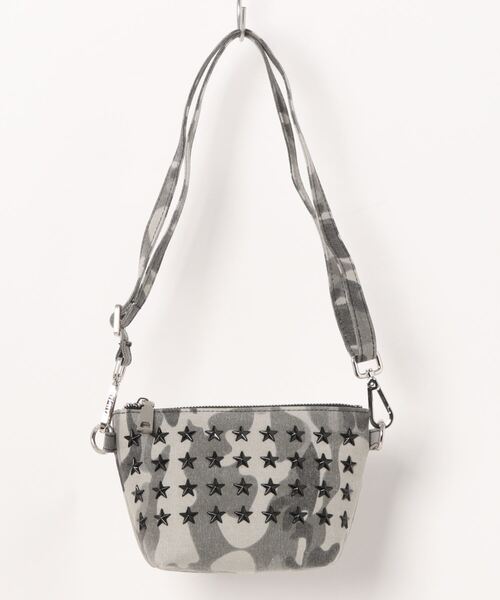 RiNc (リンク)の「【 GLAM JAM / グラムジャム 】 ONIスタッズ ショルダーポーチ / Sサイズ(ショルダーバッグ・レディース・ブルー/ブラック系その他/ブラック系その他3/ブルー系その他2/ブルー系その他3/ブルー系その他4/ブラック系その他2/カーキ/ホワイト/ピンク/ブラック系その他4/オレンジ/モカ/ブルー系その他/その他1/その他2/イエロー/その他4/ブラック・S)」の19枚目の写真