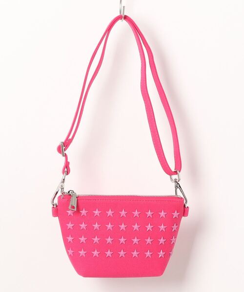 RiNc (リンク)の「【 GLAM JAM / グラムジャム 】 ONIスタッズ ショルダーポーチ / Sサイズ(ショルダーバッグ・レディース・ブルー/ブラック系その他/ブラック系その他3/ブルー系その他2/ブルー系その他3/ブルー系その他4/ブラック系その他2/カーキ/ホワイト/ピンク/ブラック系その他4/オレンジ/モカ/ブルー系その他/その他1/その他2/イエロー/その他4/ブラック・S)」の15枚目の写真