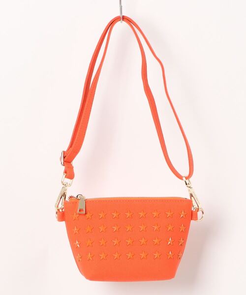 RiNc (リンク)の「【 GLAM JAM / グラムジャム 】 ONIスタッズ ショルダーポーチ / Sサイズ(ショルダーバッグ・レディース・ブルー/ブラック系その他/ブラック系その他3/ブルー系その他2/ブルー系その他3/ブルー系その他4/ブラック系その他2/カーキ/ホワイト/ピンク/ブラック系その他4/オレンジ/モカ/ブルー系その他/その他1/その他2/イエロー/その他4/ブラック・S)」の16枚目の写真