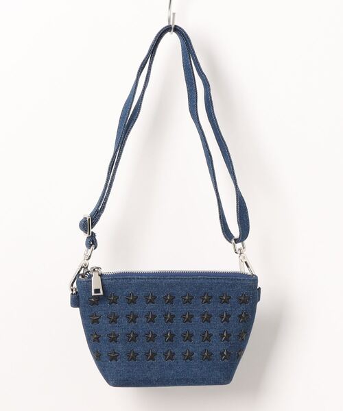 RiNc (リンク)の「【 GLAM JAM / グラムジャム 】 ONIスタッズ ショルダーポーチ / Sサイズ(ショルダーバッグ・レディース・ブルー/ブラック系その他/ブラック系その他3/ブルー系その他2/ブルー系その他3/ブルー系その他4/ブラック系その他2/カーキ/ホワイト/ピンク/ブラック系その他4/オレンジ/モカ/ブルー系その他/その他1/その他2/イエロー/その他4/ブラック・S)」の9枚目の写真