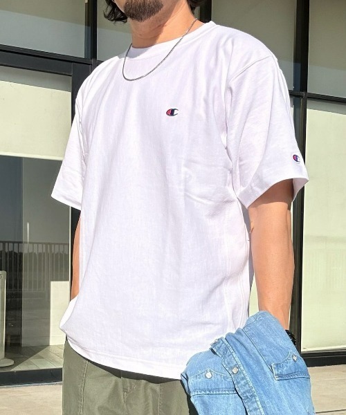 Champion】リバースウィーブ無地Tシャツ（Tシャツ/カットソー