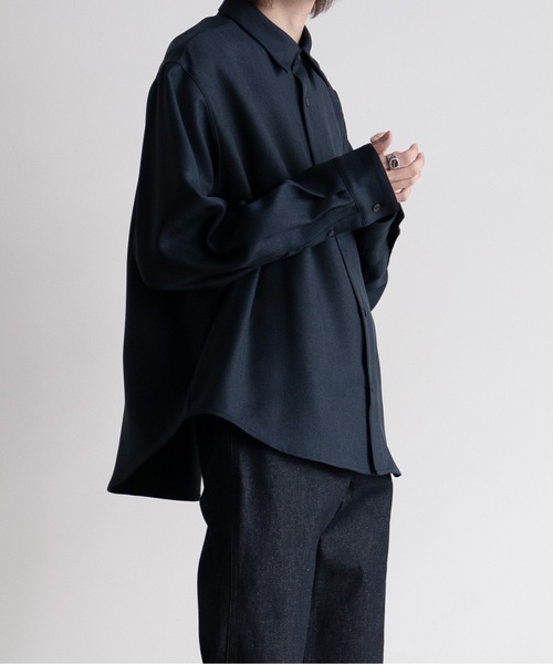Casper John キャスパージョン イミテーションウール スラックス CASPER JOHN（キャスパージョン）の「Imitaition wool wide