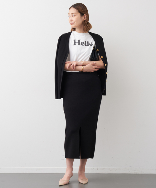 追加DINER RIB タイトスカート（スカート）｜Deuxieme Classe