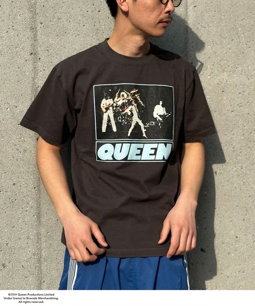 セール】【ユニセックス】【QUEEN/クイーン】ヴィンテージ加工