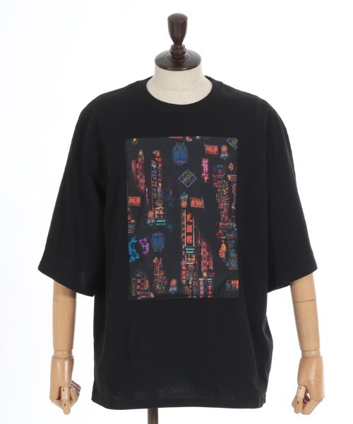 セール】香港ネオンTシャツ（Tシャツ/カットソー）｜AXES-X