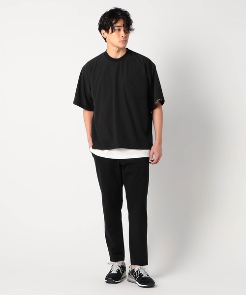 Grand PARK（グランドパーク）の「メッシュポケットTシャツ（Tシャツ/カットソー・メンズ・グリーン/ブラック/ネイビー・MEDIUM/LARGE）」の4枚目の写真