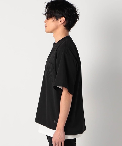 Grand PARK（グランドパーク）の「メッシュポケットTシャツ（Tシャツ/カットソー・メンズ・グリーン/ブラック/ネイビー・MEDIUM/LARGE）」の6枚目の写真