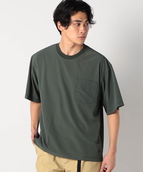 Grand PARK（グランドパーク）の「メッシュポケットTシャツ（Tシャツ/カットソー・メンズ・グリーン/ブラック/ネイビー・MEDIUM/LARGE）」の14枚目の写真
