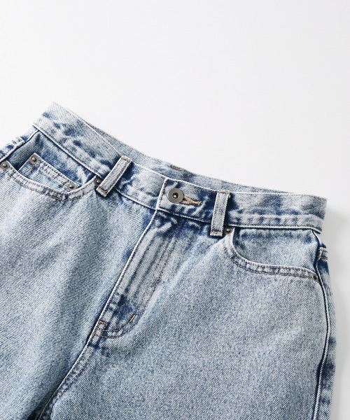 sail(サイル)の「【販売終了】【sail】テーパードデニムパンツ 小さいサイズ【低身長・小柄女性向けサイズ】(デニムパンツ・レディース・ブラック/ブルー・61/64/58)」の9枚目の写真