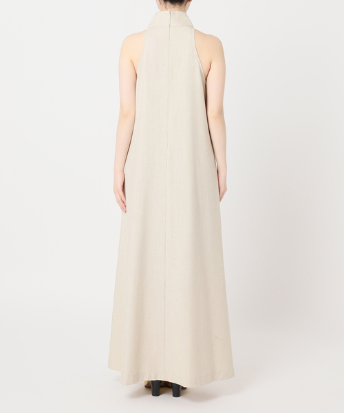 CITYSHOP(シティーショップ)の「LINEN LIKE DRESS:ワンピース(ワンピース・レディース・ベージュ・36/38)」の10枚目の写真