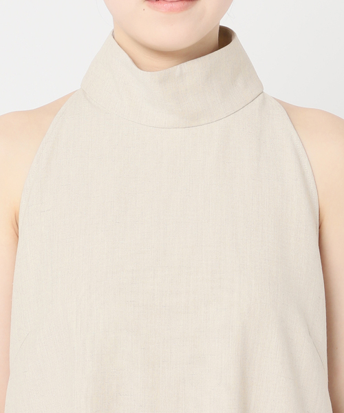 CITYSHOP(シティーショップ)の「LINEN LIKE DRESS:ワンピース(ワンピース・レディース・ベージュ・36/38)」の12枚目の写真