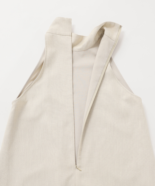 CITYSHOP(シティーショップ)の「LINEN LIKE DRESS:ワンピース(ワンピース・レディース・ベージュ・36/38)」の17枚目の写真