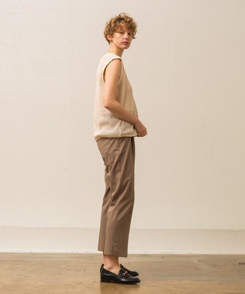 other - マチャット 21SS アシメ スリーブレス シャツ ノースリーブ プルオーバー 00149602 080310143000872 149602 3D刺繍ノースリーブプル