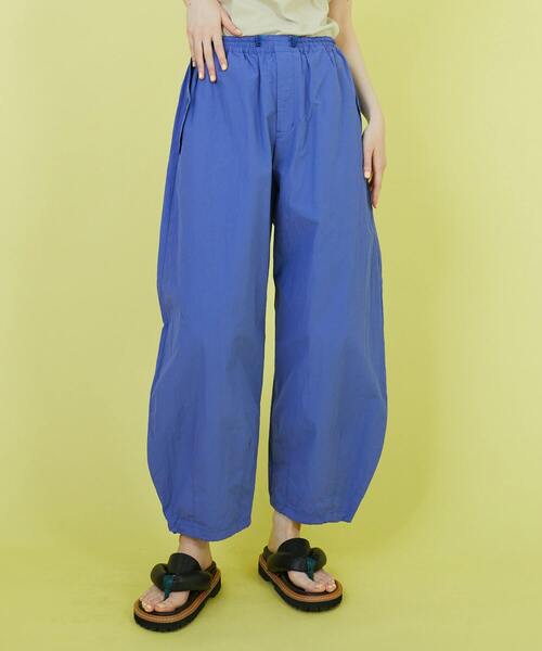 FRAPBOIS（フラボア）の「パラシュー パンツ（その他パンツ・レディース・パープル/ミント/キナリ・2/1）」の3枚目の写真