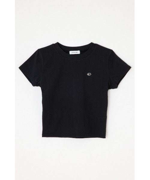 LAGUA GEM(ラグアジェム)の「METAL MOTIF Tシャツ(Tシャツ/カットソー・レディース・ライトブルー/ライトグレー/ホワイト/ブラック・FREE)」の9枚目の写真