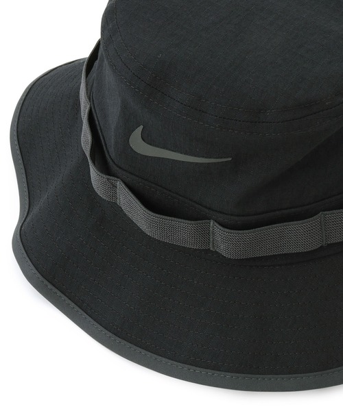 NIKE(ナイキ)の「【NIKE】ナイキ Dri-FIT エイペックス バケットハット(ハット・レディース・ブラック・FREE)」の6枚目の写真