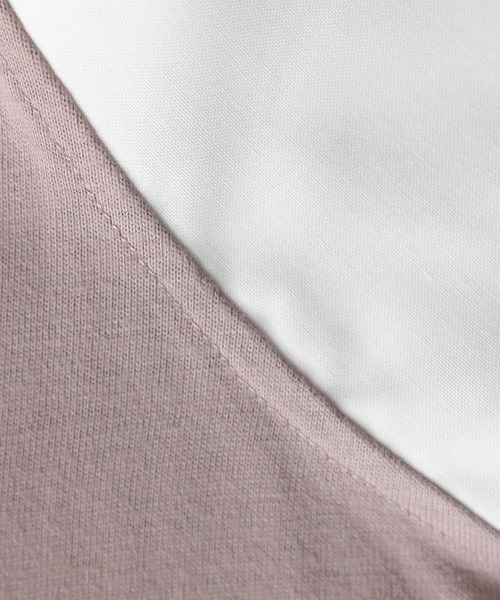 n'OrLABEL（ノアールレーベル）の「【機能素材】『襟付きカットソー』（タンクトップ・レディース・ブラック/グレイッシュベージュ/オフホワイト・1/2）」の10枚目の写真