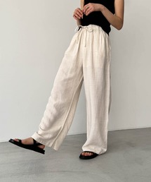 CANAL JEAN | El mar(エルマール) リネンレーヨンイージーパンツ(その他パンツ)