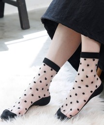 mili an deni | 透かしジャガードソックス(ソックス/靴下)