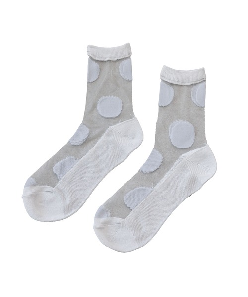 mili an deni（ミリアンデニ）の「透かしジャガードソックス（ソックス/靴下・レディース・ブラック系その他/グレー系その他/ブラック系その他2/ブラック系その他3/グレー系その他2/オフホワイト・F）」の18枚目の写真