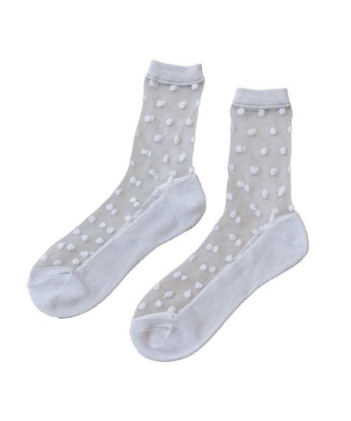 mili an deni（ミリアンデニ）の「透かしジャガードソックス（ソックス/靴下・レディース・ブラック系その他/グレー系その他/ブラック系その他2/ブラック系その他3/グレー系その他2/オフホワイト・F）」の17枚目の写真