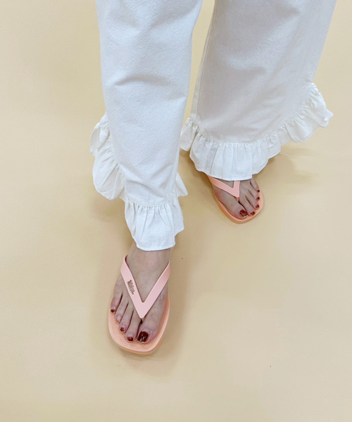 melissa（メリッサ）の「【melissa/メリッサ】Sun Long Beach（サンダル・レディース・ピンク/グリーン/ブラック・39/38/37/36）」の8枚目の写真