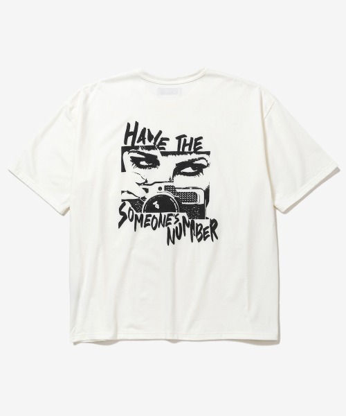 rehacer（レアセル）の「rehacer : Focus Stitch CS / フォーカス ステッチ カットソー（Tシャツ/カットソー・メンズ・ブラック/ホワイト・MEDIUM/LARGE/X-LARGE/SMALL）」の8枚目の写真