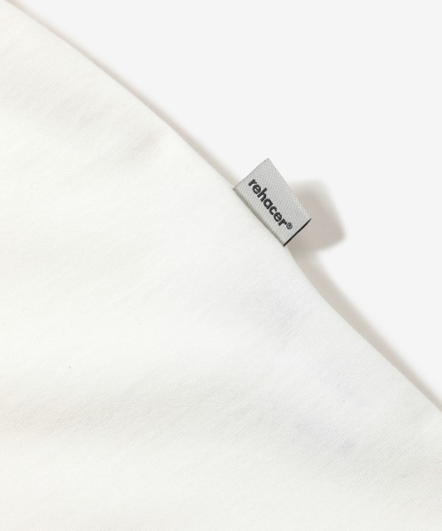 rehacer（レアセル）の「rehacer : Focus Stitch CS / フォーカス ステッチ カットソー（Tシャツ/カットソー・メンズ・ブラック/ホワイト・MEDIUM/LARGE/X-LARGE/SMALL）」の11枚目の写真