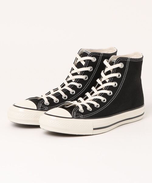 CONVERSE(コンバース)の「ALL STAR US HEMP HI 31312081(スニーカー・メンズ・ブラック・6h/7/7h/8/8h/9/9h/10h)」の1枚目の写真