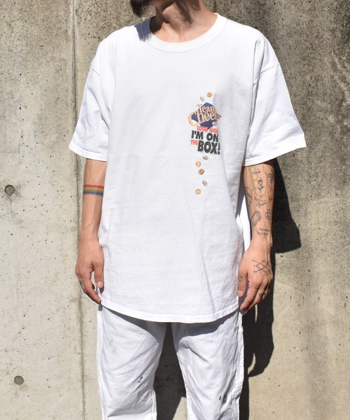 VINTAGE（ヴィンテージ）の「【ヴィンテージ古着】Team Cheerios cereal / チーム チェリオス シリアル ロゴプリント Tシャツ（Tシャツ/カットソー・メンズ・ホワイト・X-LARGE）」の16枚目の写真