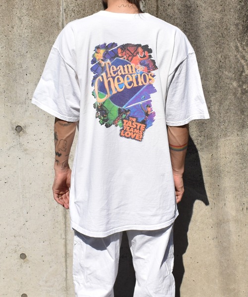 VINTAGE（ヴィンテージ）の「【ヴィンテージ古着】Team Cheerios cereal / チーム チェリオス シリアル ロゴプリント Tシャツ（Tシャツ/カットソー・メンズ・ホワイト・X-LARGE）」の17枚目の写真
