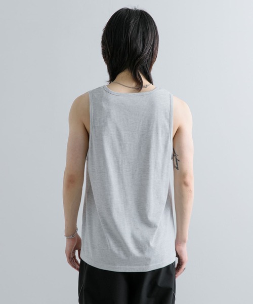 SENSE OF PLACE by URBAN RESEARCH（センスオブプレイスバイアーバンリサーチ）の「レイヤードタンクトップ（タンクトップ・メンズ・オートミール/ブラック/ホワイト・MEDIUM/LARGE）」の12枚目の写真