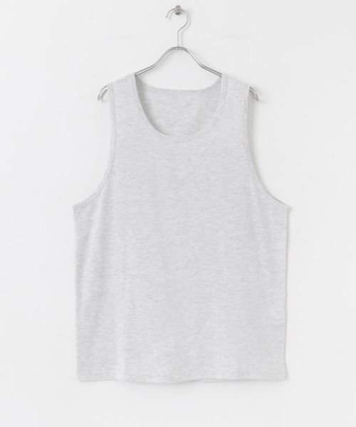 SENSE OF PLACE by URBAN RESEARCH（センスオブプレイスバイアーバンリサーチ）の「レイヤードタンクトップ（タンクトップ・メンズ・オートミール/ブラック/ホワイト・MEDIUM/LARGE）」の9枚目の写真