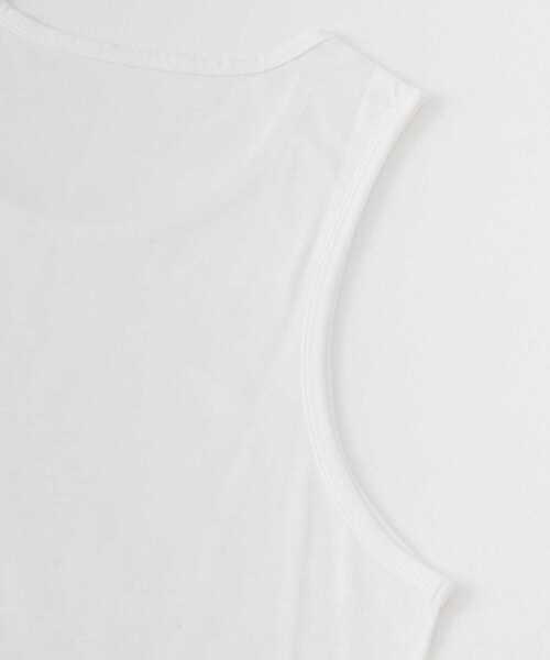 SENSE OF PLACE by URBAN RESEARCH（センスオブプレイスバイアーバンリサーチ）の「レイヤードタンクトップ（タンクトップ・メンズ・オートミール/ブラック/ホワイト・MEDIUM/LARGE）」の6枚目の写真