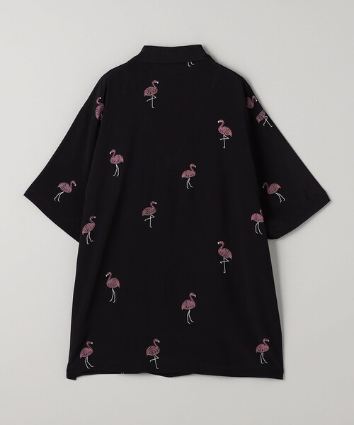 TOWN（タウン）の「＜TOWN＞ FLAMINGO シャツ（シャツ/ブラウス・メンズ・ブラック・S/M/L/XL）」の6枚目の写真