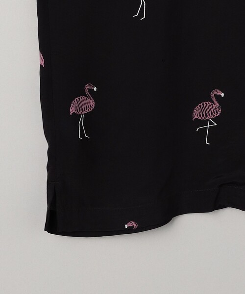 TOWN（タウン）の「＜TOWN＞ FLAMINGO シャツ（シャツ/ブラウス・メンズ・ブラック・S/M/L/XL）」の10枚目の写真