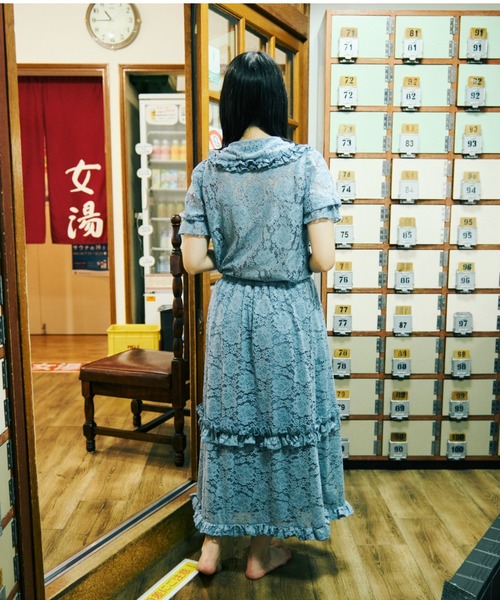 セール】【クティールとレトロ】セットアップ着用可 レース