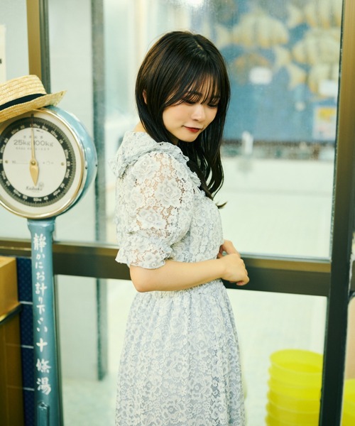 値下げ　美品　LiiLU コットン　ブラウス　2y Sfe1cf194675d4b7b8dd393e0a4f71