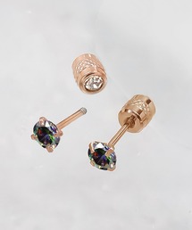 blackdia ocean つけっぱなし ジルコニアスタッドピアス 金属アレルギー対応