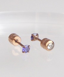 blackdia ocean つけっぱなし ジルコニアスタッドピアス 金属アレルギー対応