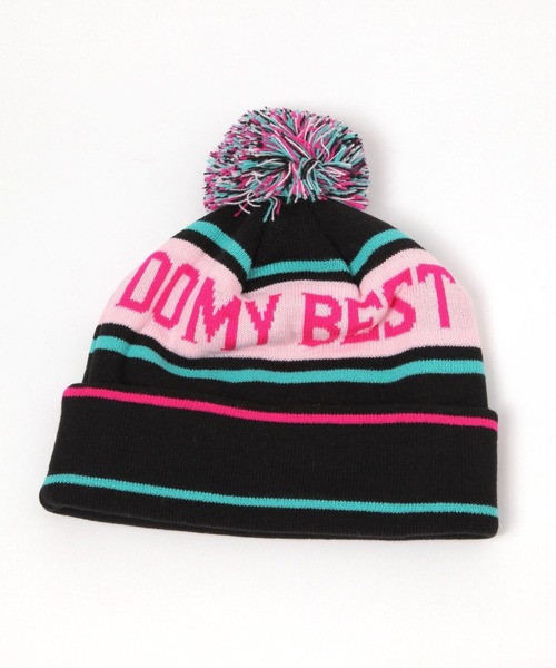 repipi armario（レピピ アルマリオ）の「スポポンポンワッチ（ニットキャップ/ビーニー・キッズ・ホワイト/ブラック/ブルー・FREE）」の18枚目の写真