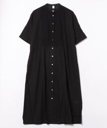 (BD)【ihana】イカ胸 レース シャツ ワンピース