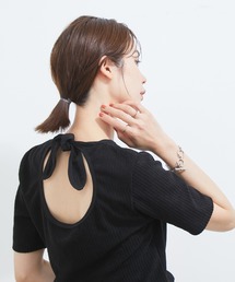 オパールボーダーリボンTEE