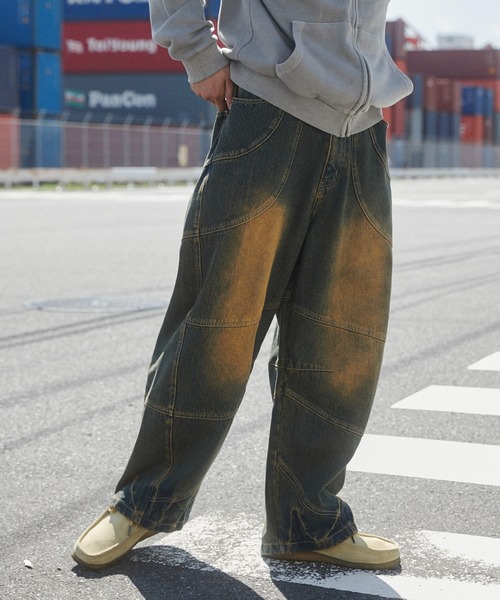 MADE IN TOMBOY ボリューム バレルレッグ デニム パンツ 29 MADE IN TOMBOY ボリューム バレルレッグ デニム パンツ 29