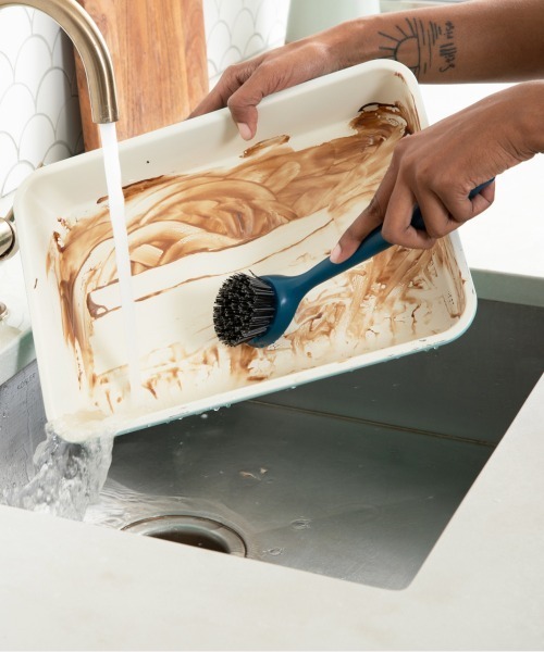 entre square（アントレスクエアー）の「full circle/CLEAN OCEAN ヘビーダーティーブラシ ティール（掃除グッズ・レディース・ブルー・ONE SIZE）」の3枚目の写真