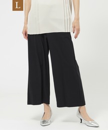 【L】【接触冷感】【ウォッシャブル】メリルハイテンションクロップドパンツ