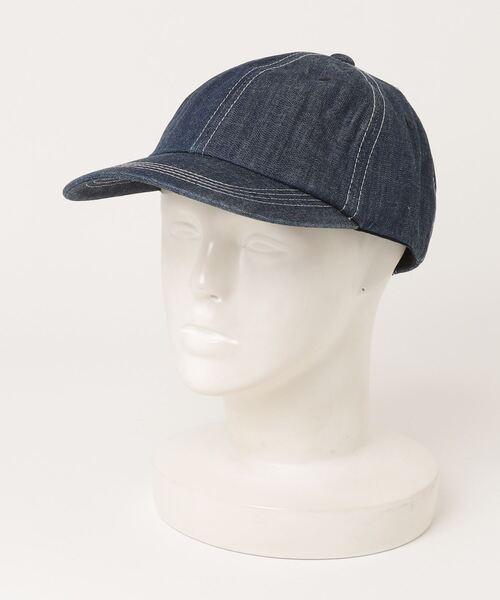 BROOKS BROTHERS(ブルックスブラザーズ)の「コットン デニム ベースボールキャップ(キャップ・メンズ・ネイビー・ONE SIZE)」の2枚目の写真
