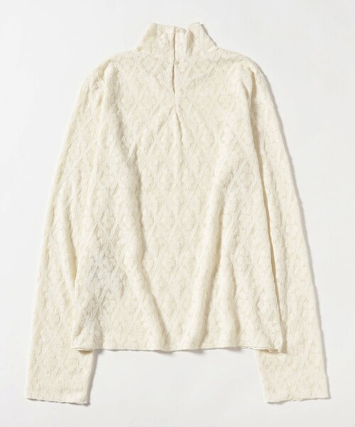 Ray BEAMS（レイビームス）の「キモウ レース ハイネック トップス（Tシャツ/カットソー・レディース・ブラック/オフホワイト・ONE SIZE）」の16枚目の写真