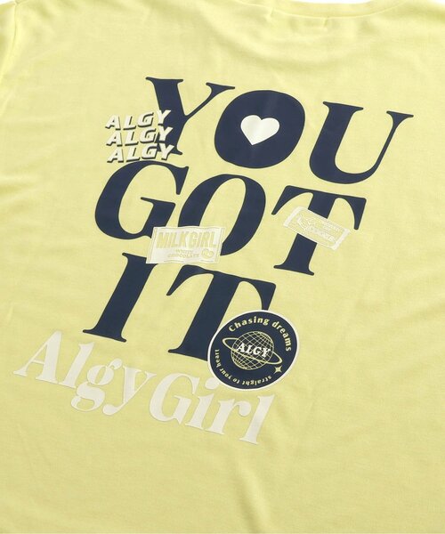 algy(アルジー)の「もちふわワッペンロンT(Tシャツ/カットソー・キッズ・ブラック/オフホワイト/イエロー・XXX-SMALL/SMALL/MEDIUM/X-SMALL/XX-SMALL)」の11枚目の写真